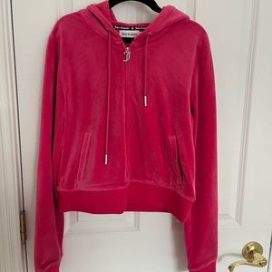 Juicy Couture OG Big Bling Velour Hoodie